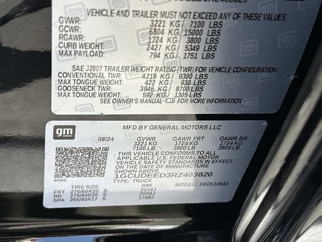 2024 Chevrolet Silverado 1500 RST