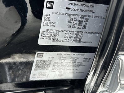 2022 Chevrolet Silverado 1500 High Country