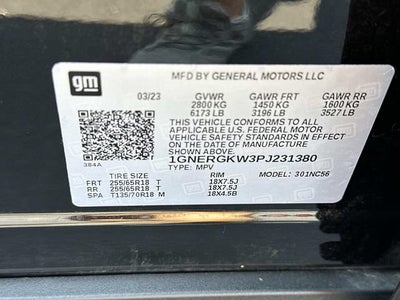2023 Chevrolet Traverse LT Cloth