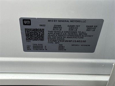 2023 Chevrolet Traverse Premier