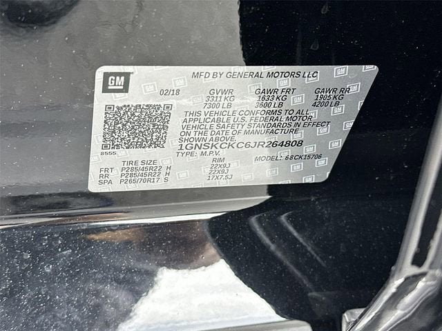 2018 Chevrolet Tahoe Premier