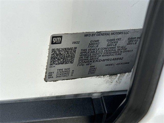 2023 Chevrolet Suburban RST