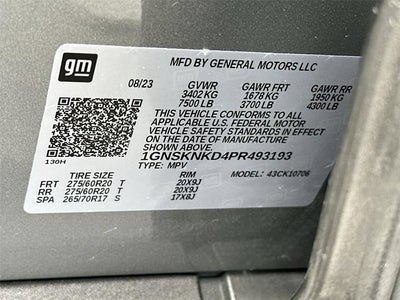 2023 Chevrolet Tahoe LT