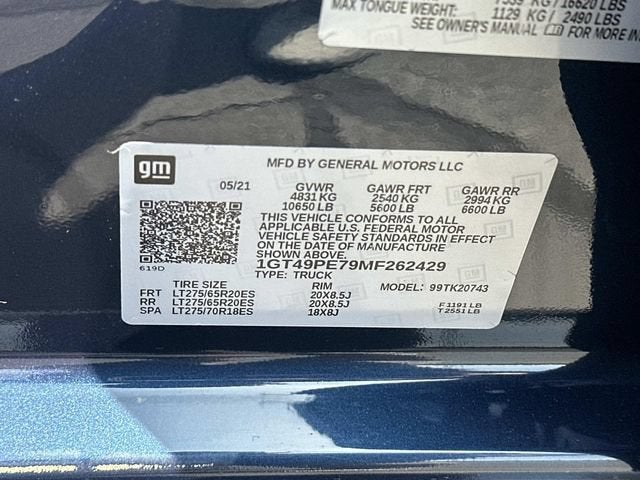 2021 GMC Sierra 2500 HD AT4
