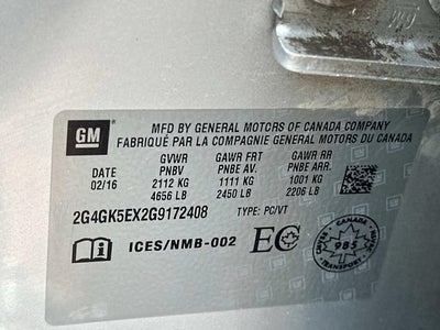 2016 Buick Regal 4DR SDN FWD