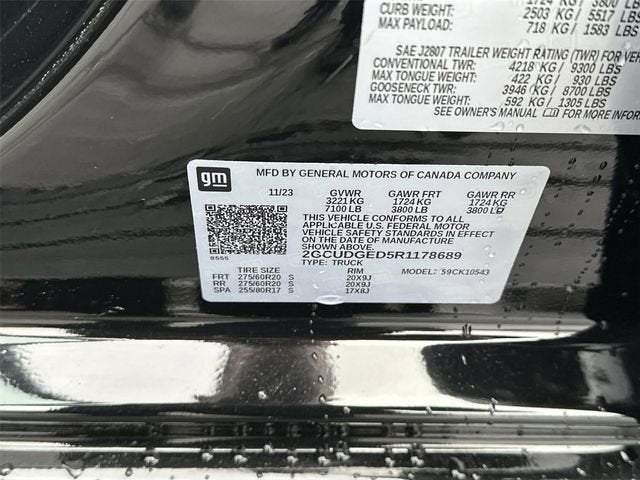 2024 Chevrolet Silverado 1500 LTZ