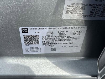 2024 Chevrolet Silverado 1500 LT (2FL)