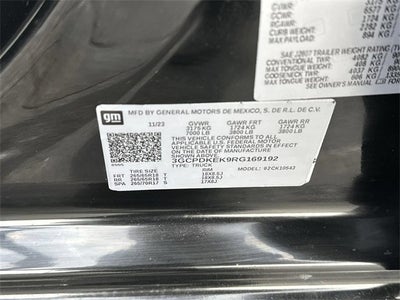 2024 Chevrolet Silverado 1500 LT (2FL)