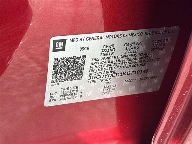 2019 Chevrolet Silverado 1500 LT