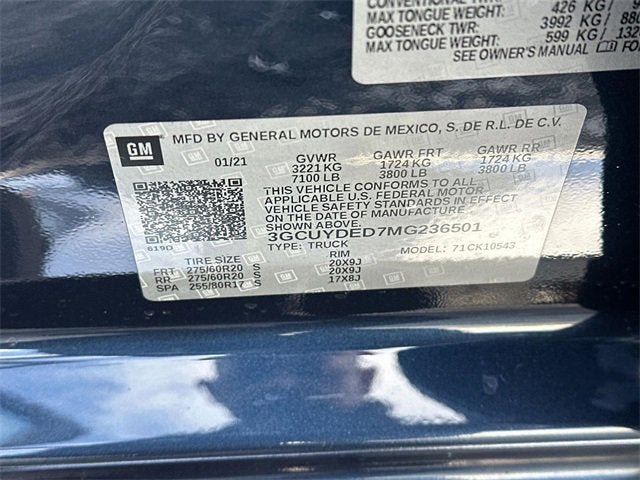 2021 Chevrolet Silverado 1500 LT