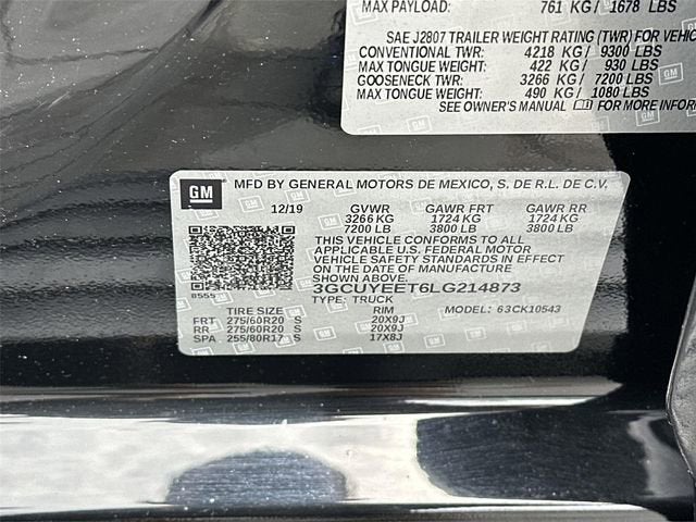 2020 Chevrolet Silverado 1500 RST