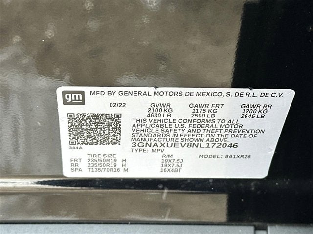 2022 Chevrolet Equinox LT