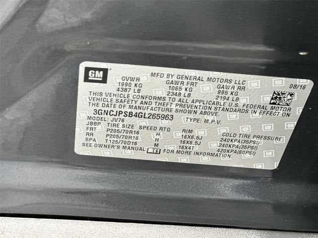 2016 Chevrolet Trax LT