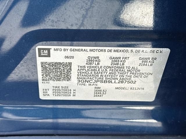 2020 Chevrolet Trax LT