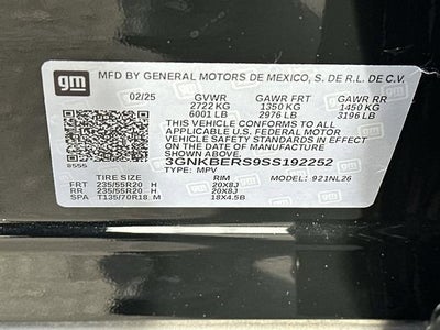 2025 Chevrolet Blazer RS