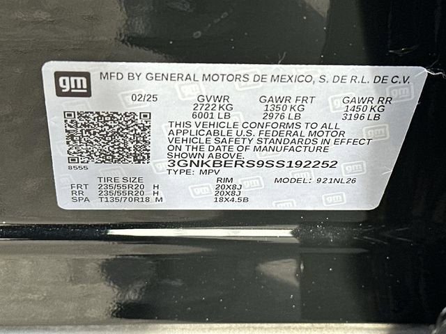 2025 Chevrolet Blazer RS