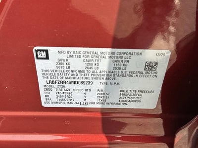 2021 Buick Envision Avenir