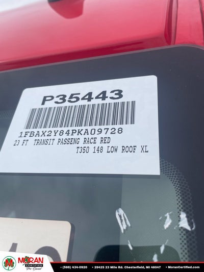 2023 Ford Transit Passenger Wagon XL