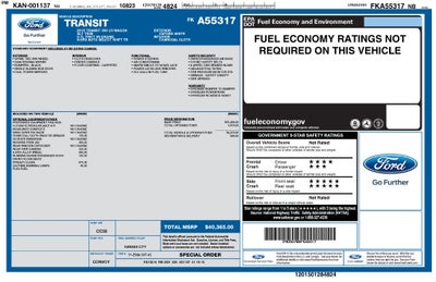 2015 Ford Transit Wagon XL