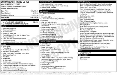 2023 Chevrolet Malibu LS
