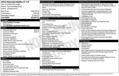 2024 Chevrolet Malibu 1LT