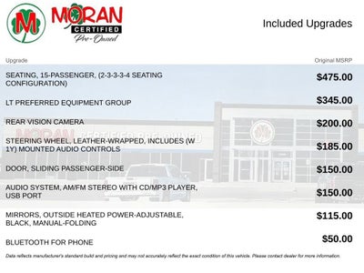 2017 Chevrolet Express Passenger 3500 LT