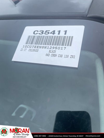2022 Chevrolet Colorado 4WD ZR2