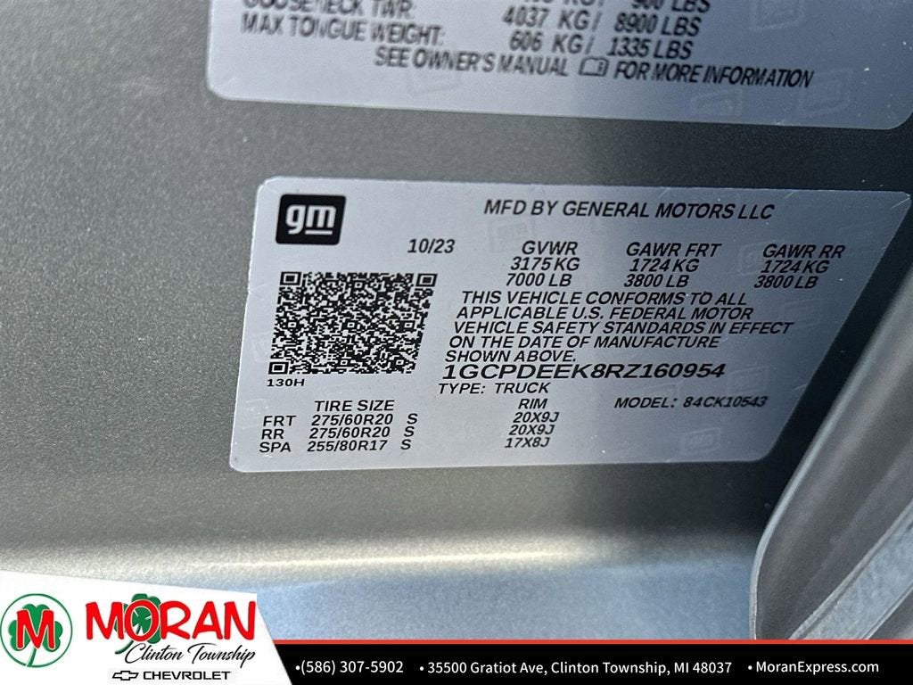 2024 Chevrolet Silverado 1500 RST