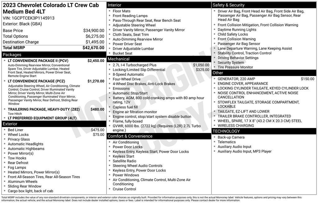 2023 Chevrolet Colorado LT