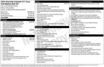2024 Chevrolet Colorado Z71