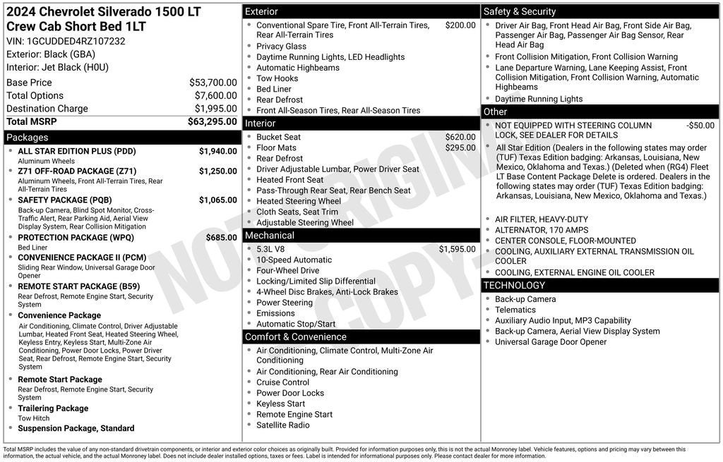 2024 Chevrolet Silverado 1500 LT