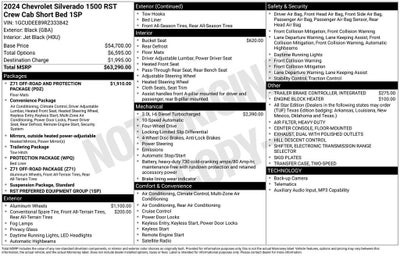 2024 Chevrolet Silverado 1500 RST