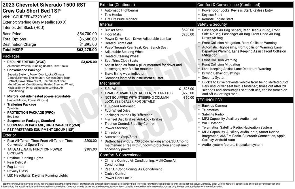 2023 Chevrolet Silverado 1500 RST