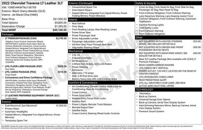 2022 Chevrolet Traverse LT Leather