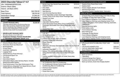 2023 Chevrolet Tahoe LT