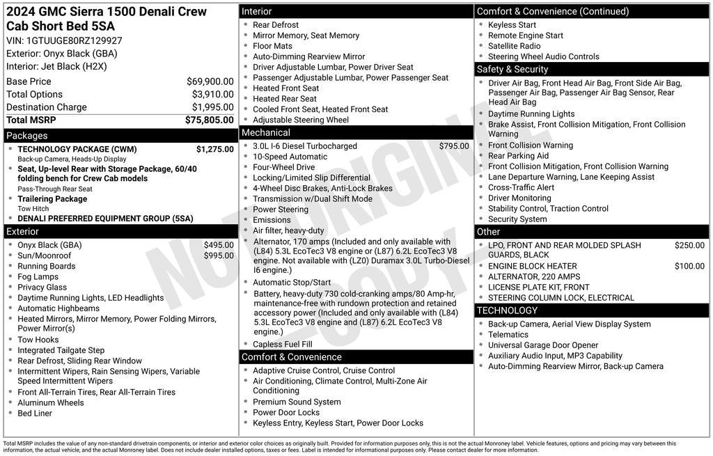 2024 GMC Sierra 1500 Denali