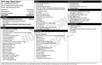2010 Jeep Liberty Sport