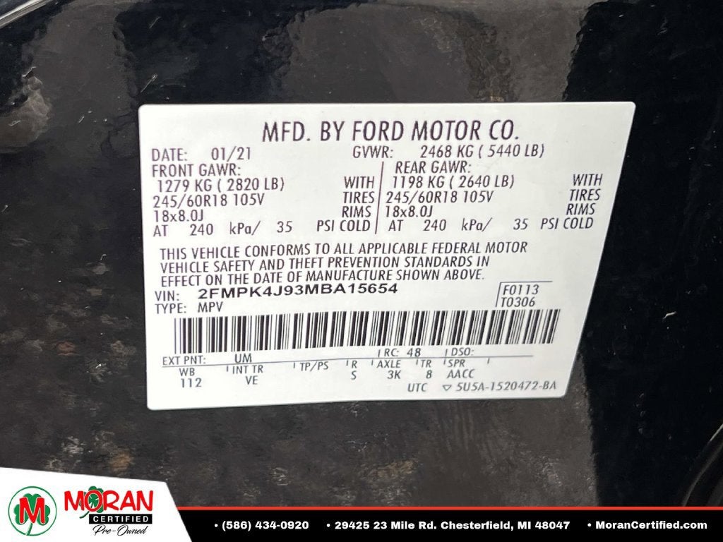 2021 Ford Edge SEL