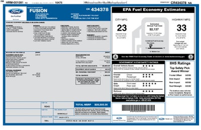 2012 Ford Fusion SEL