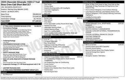 2025 Chevrolet Silverado 1500 LT Trail Boss