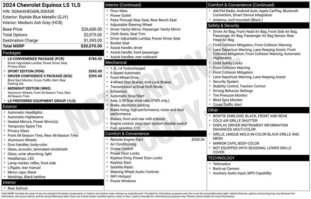 2024 Chevrolet Equinox LS