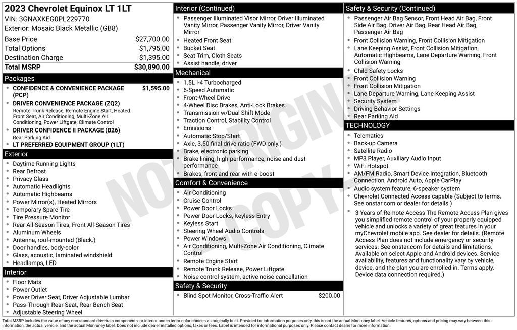 2023 Chevrolet Equinox LT