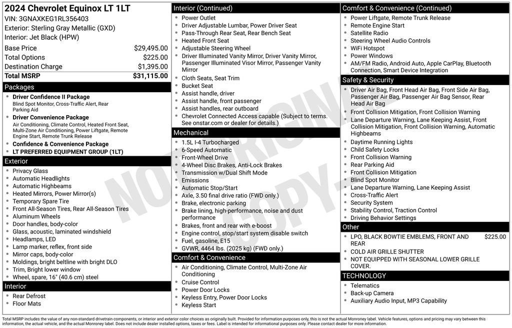 2024 Chevrolet Equinox LT