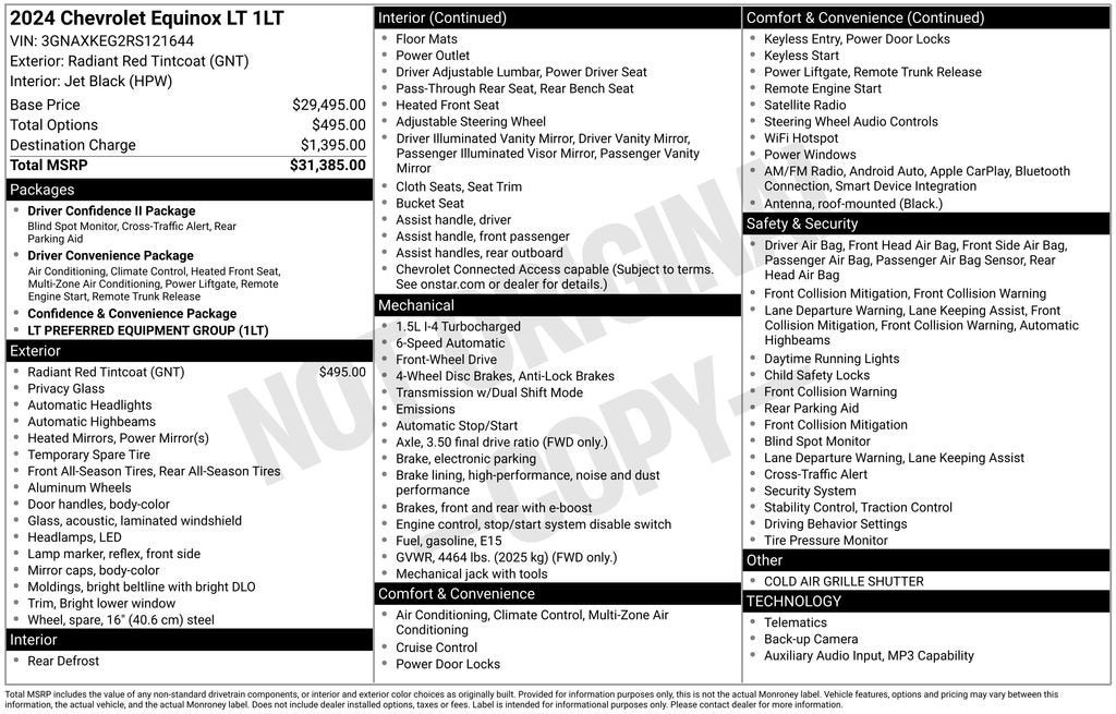 2024 Chevrolet Equinox LT
