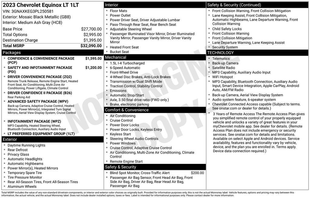 2023 Chevrolet Equinox LT