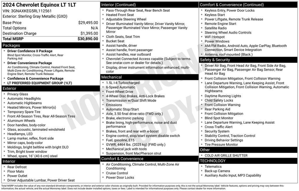 2024 Chevrolet Equinox LT