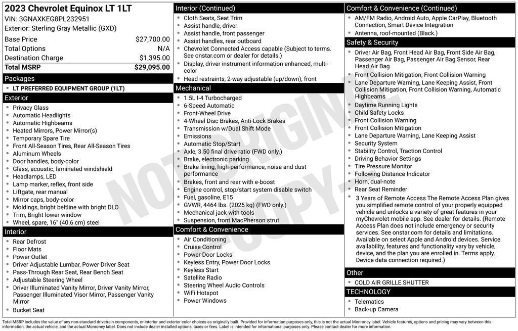 2023 Chevrolet Equinox LT