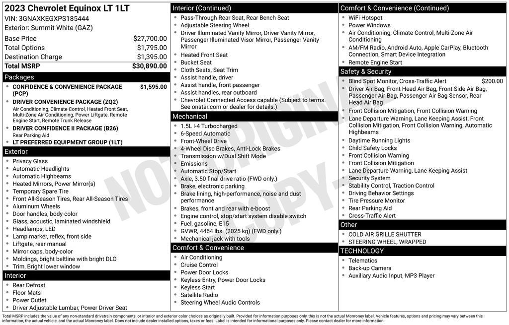 2023 Chevrolet Equinox LT