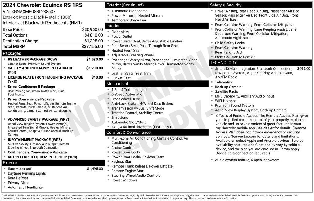 2024 Chevrolet Equinox RS