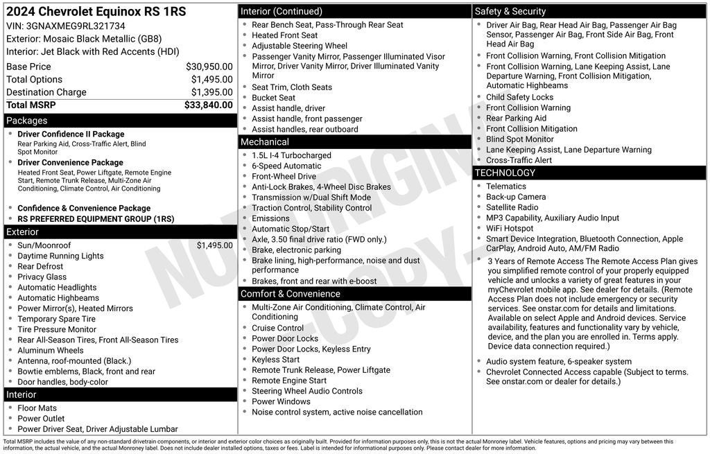 2024 Chevrolet Equinox RS
